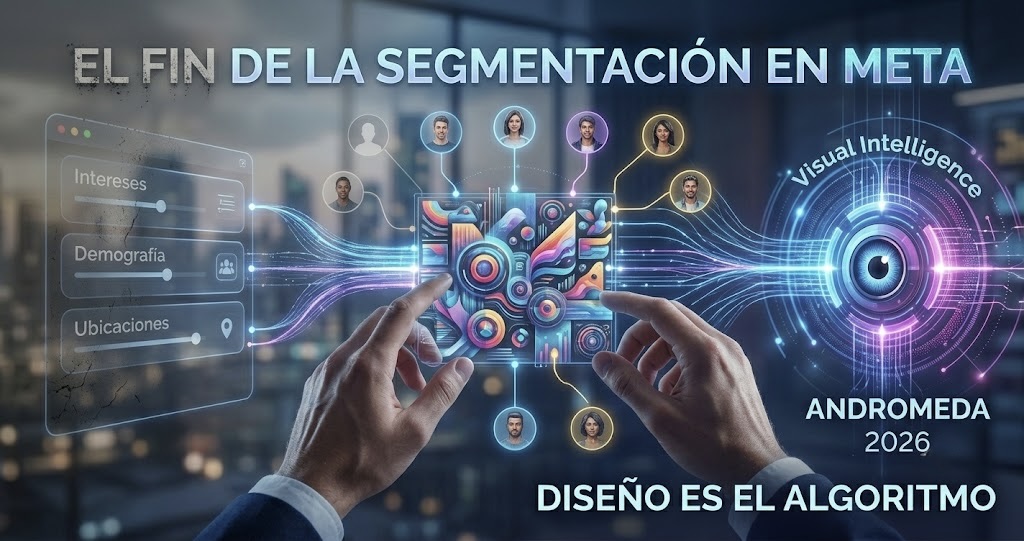 El Fin de la Segmentación en Meta: Por qué tu Diseño es el Nuevo Algoritmo en 2026