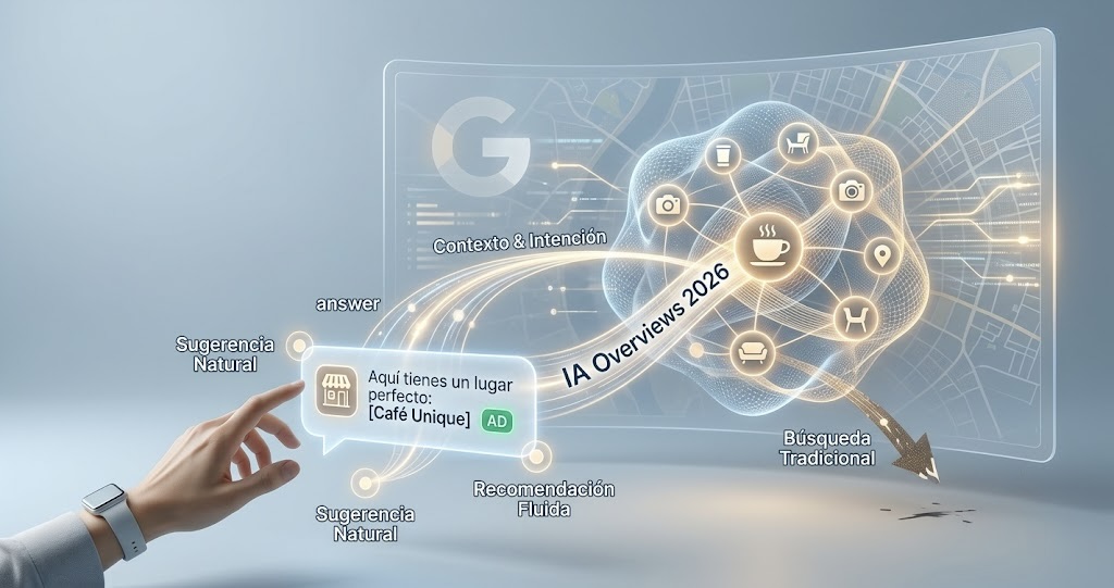 Publicidad Conversacional: Cómo aparecer en las respuestas de la IA de Google en 2026