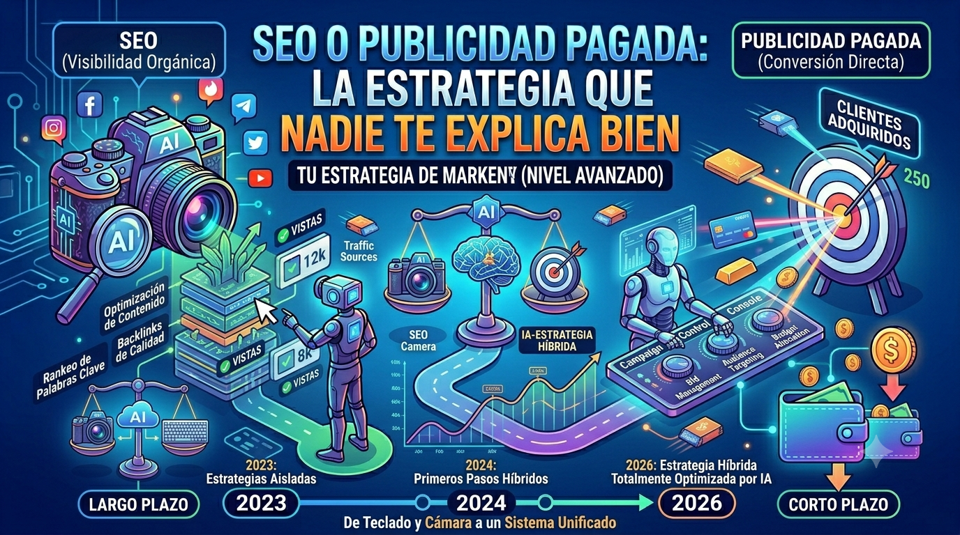 SEO o Publicidad Pagada: La Estrategia que Nadie te Explica Bien