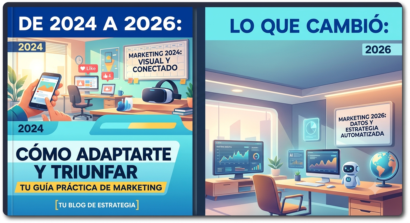 Del Marketing de 2024 al de 2026: Lo que Cambió y Cómo Adaptarte